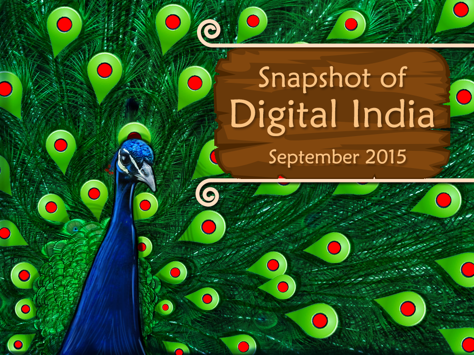 Snapshot of Digital India - 2015- Ethinos