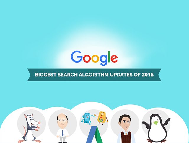 Google Algorithm Update Till 2016