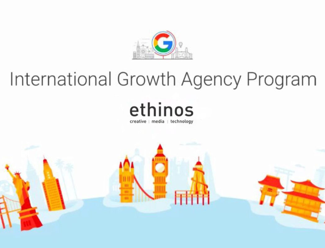 Ethinos Digital Marketing has been named a 2023 Google International Growth Partner