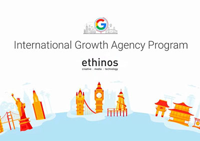 Ethinos Digital Marketing has been named a 2023 Google International Growth Partner